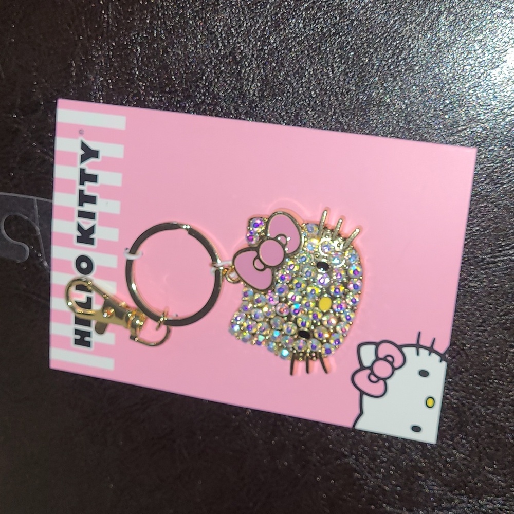 NWT Hello Kitty Rhinestone Keychain - Picture 5 of 6